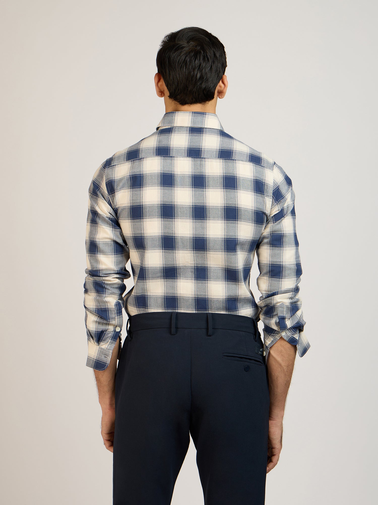 Plaiderie Blue Check Shirt