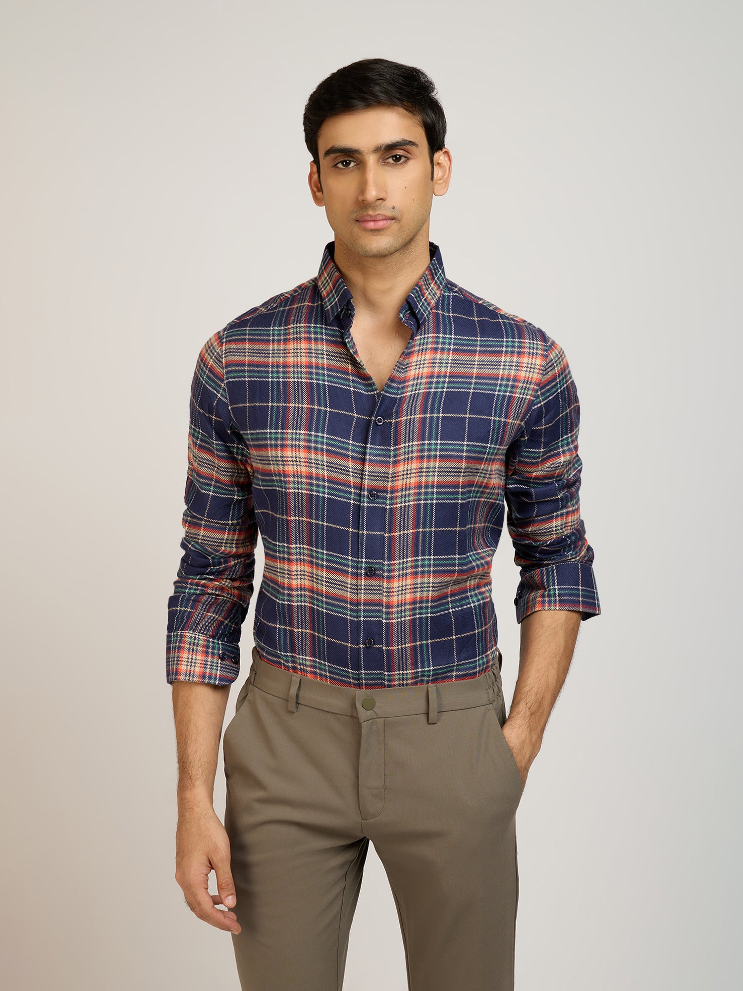 Plaid British Check Multicolor Shirt