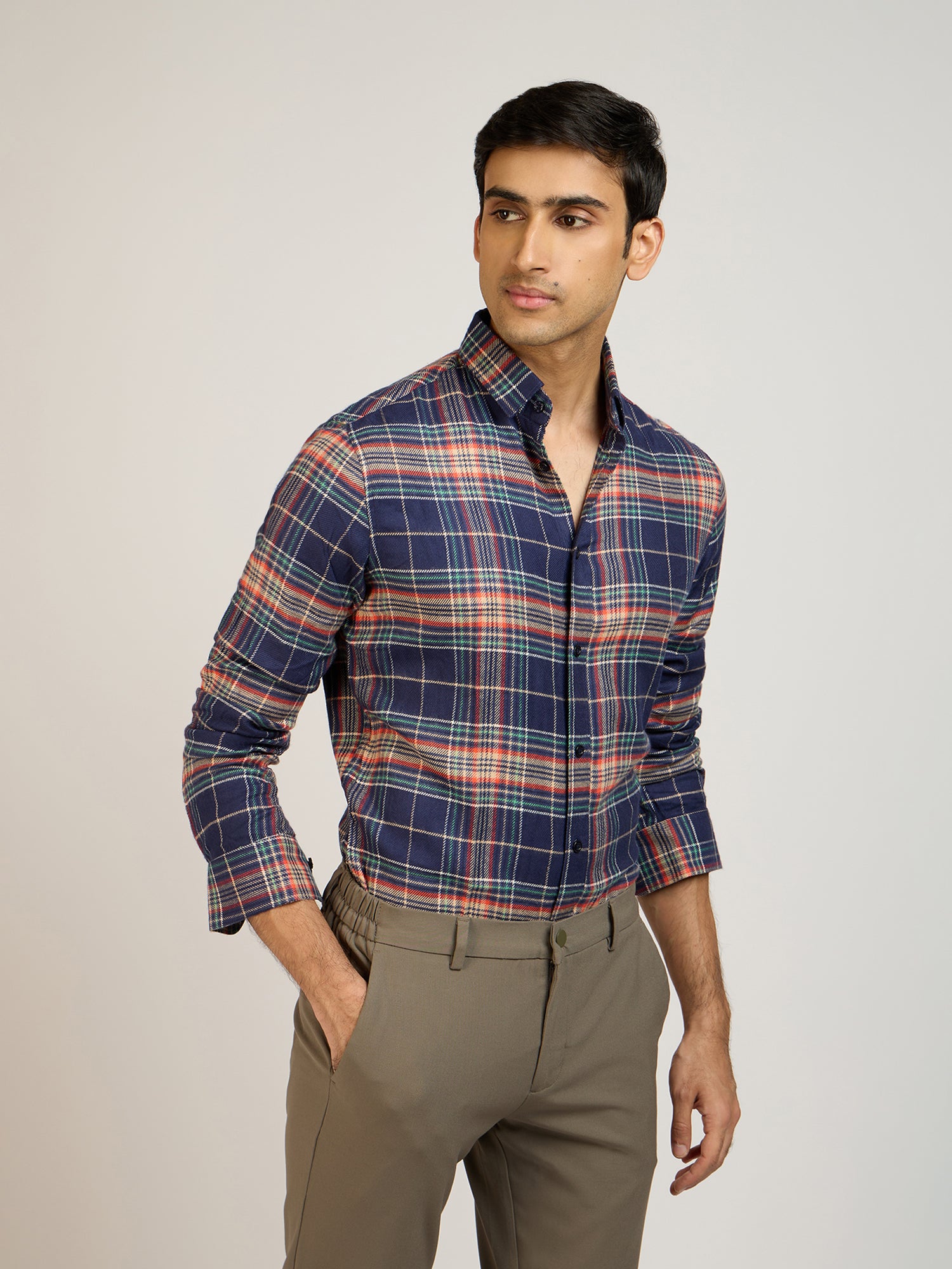 Plaid British Check Multicolor Shirt
