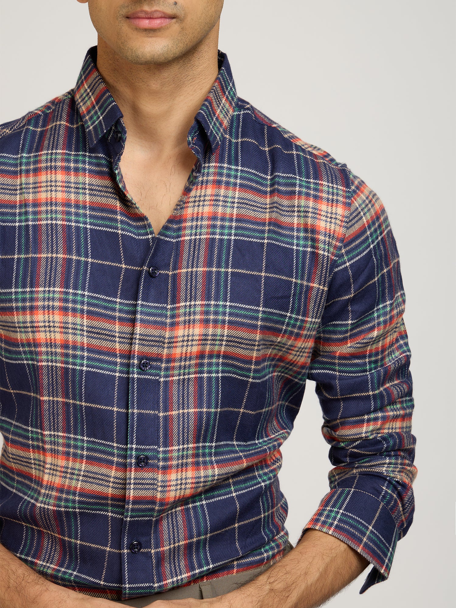 Plaid British Check Multicolor Shirt