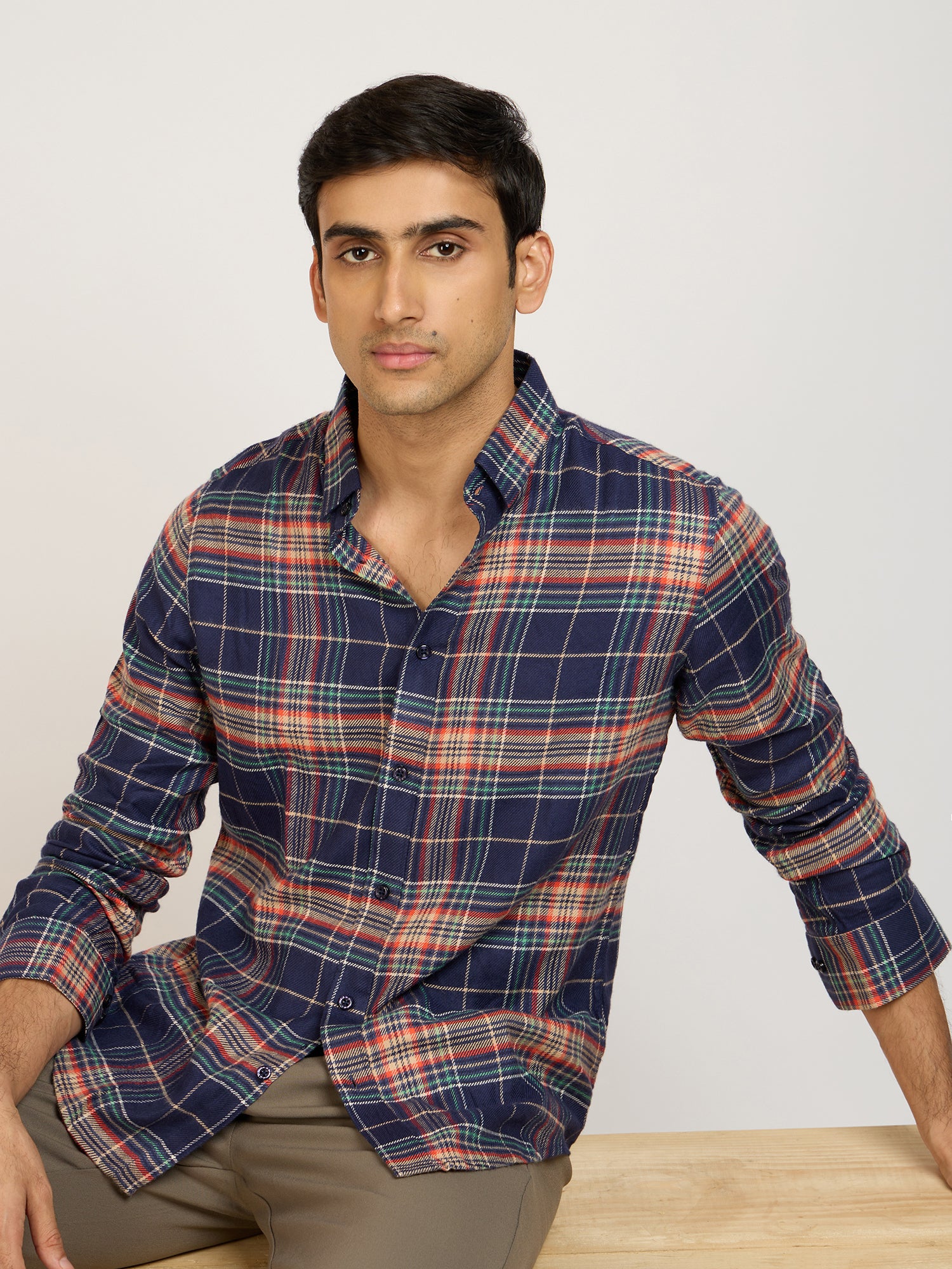 Plaid British Check Multicolor Shirt