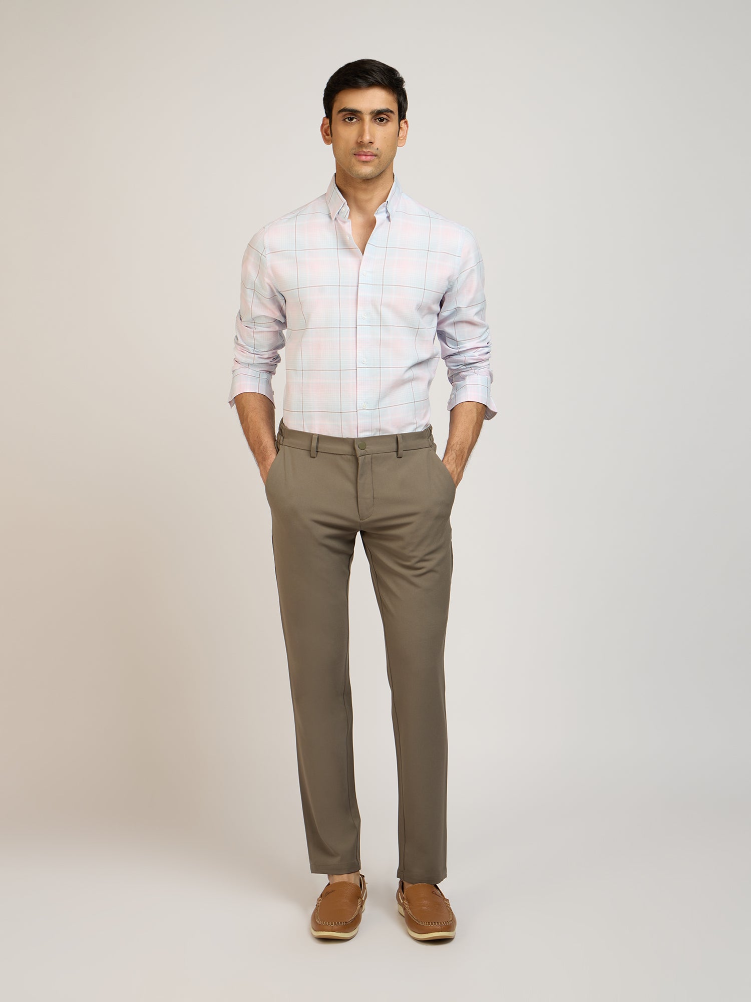 Broad Check Oxford Shirt