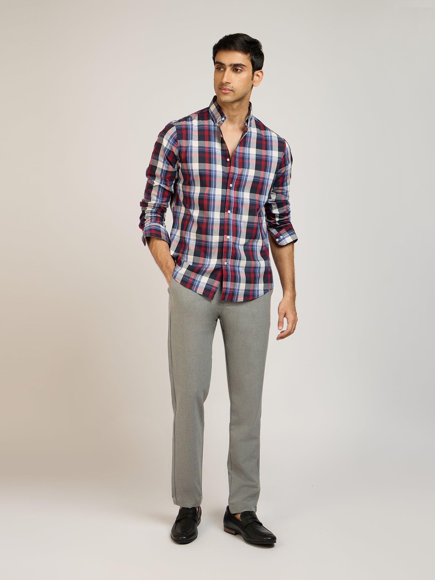 Cotton Check Shirt
