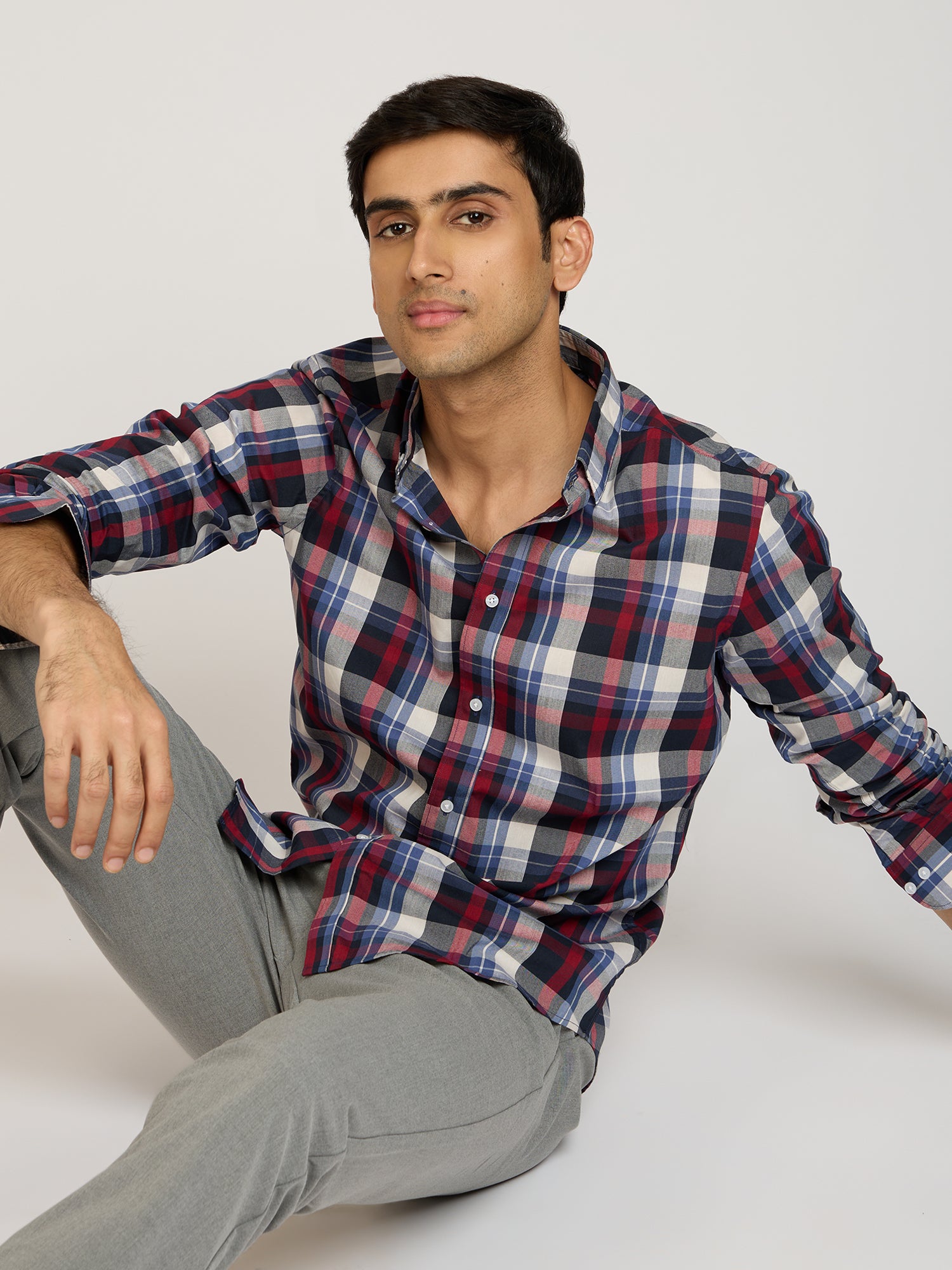 Cotton Check Shirt