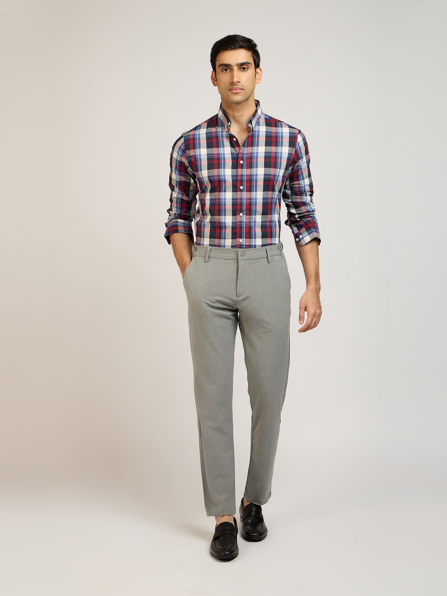 Cotton Check Shirt