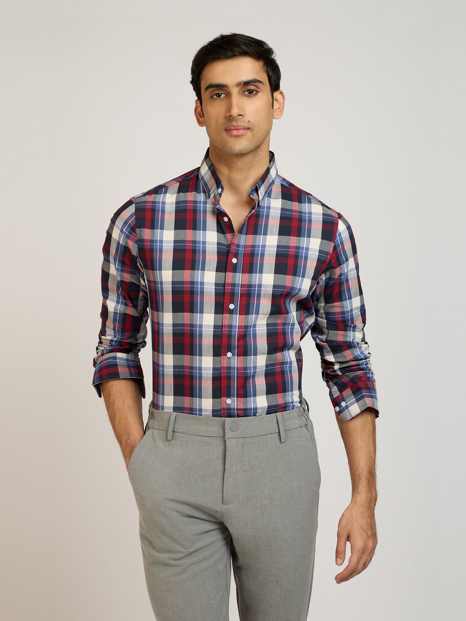 Cotton Check Shirt