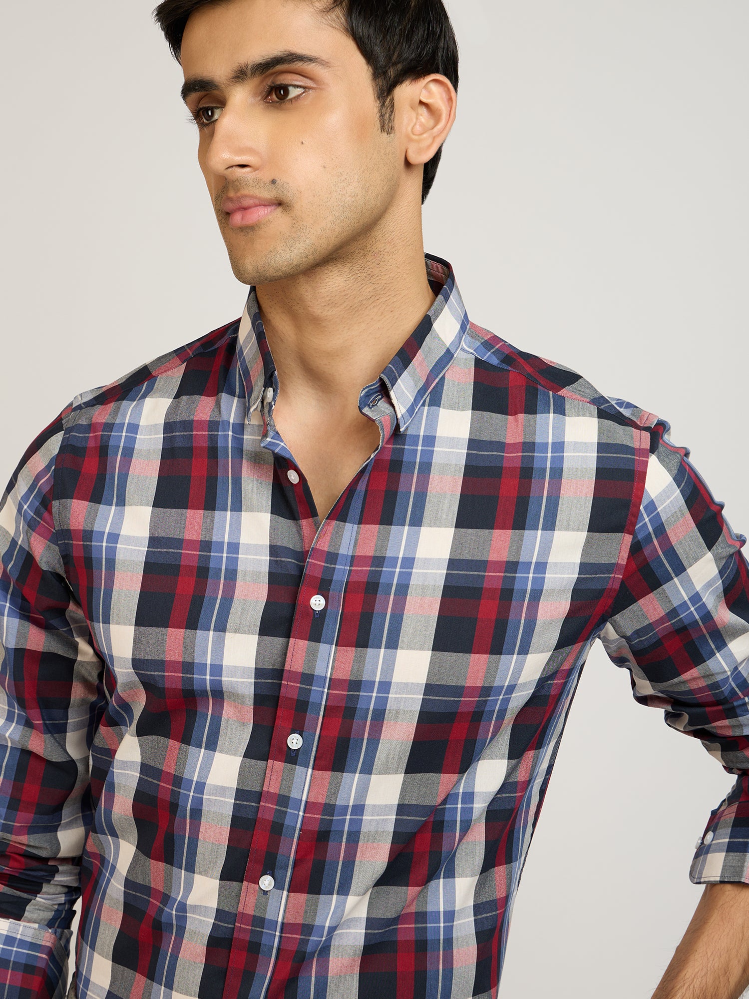 Cotton Check Shirt