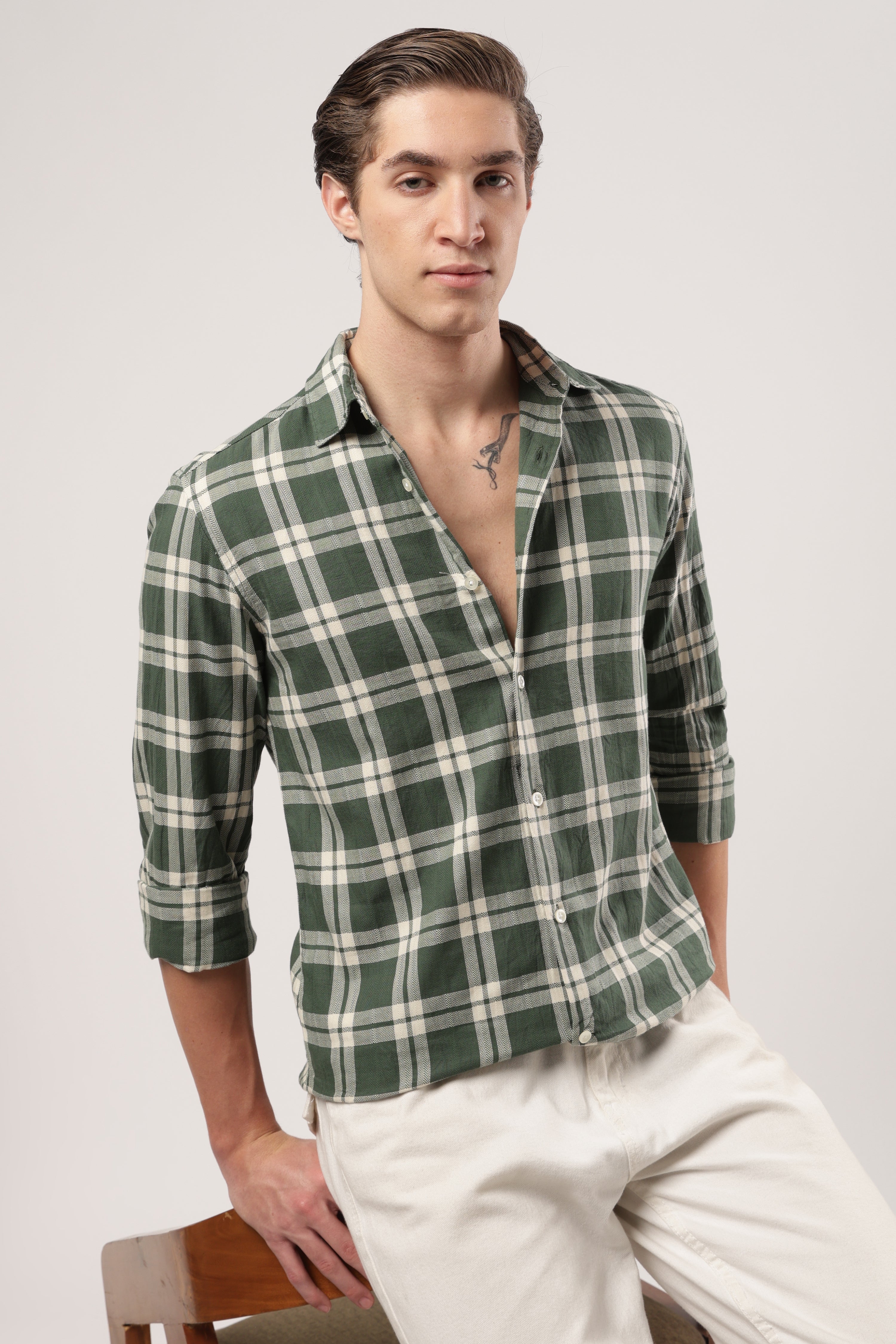 Forest Crest Checks Shirt