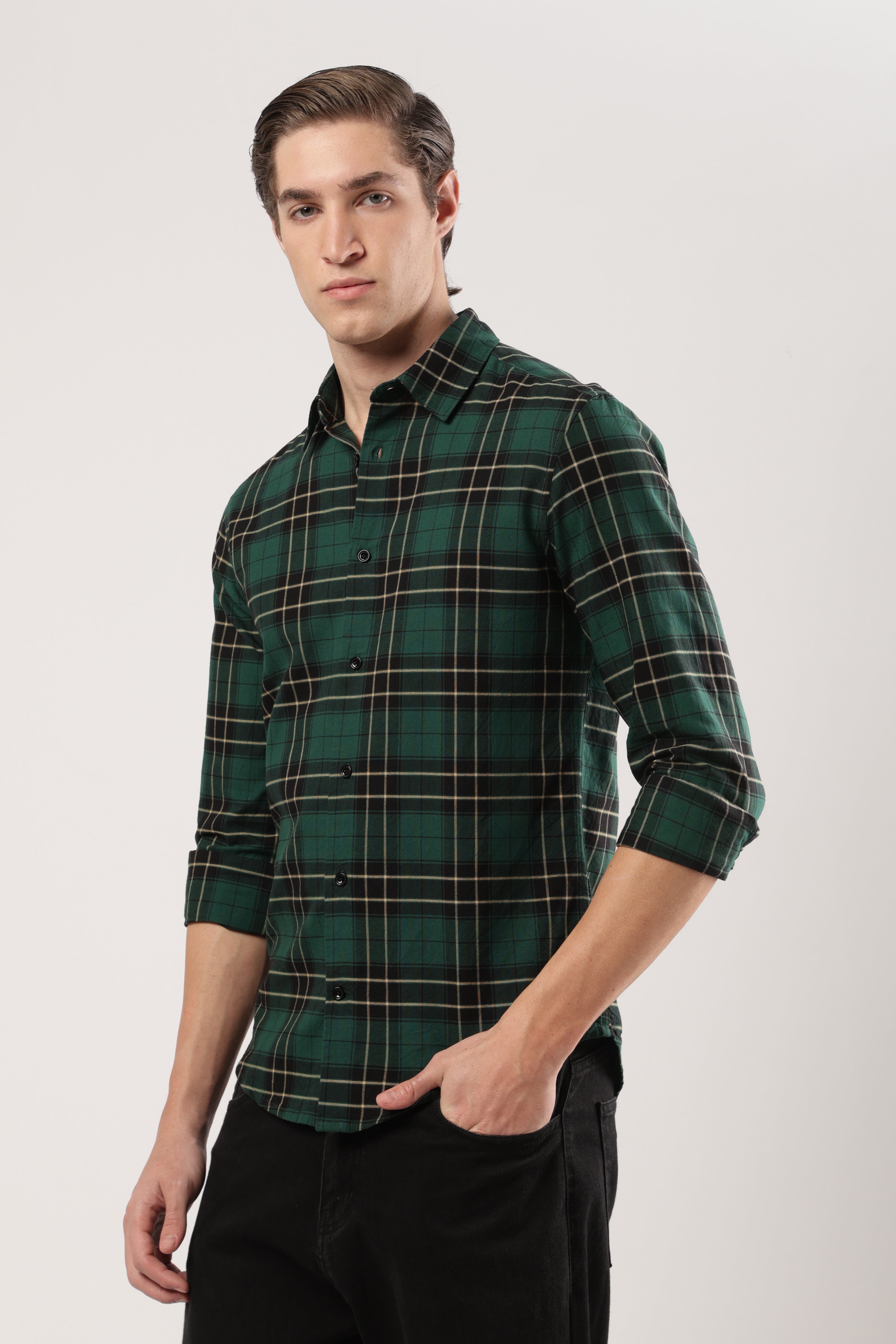 Highland Emerald Check Shirt