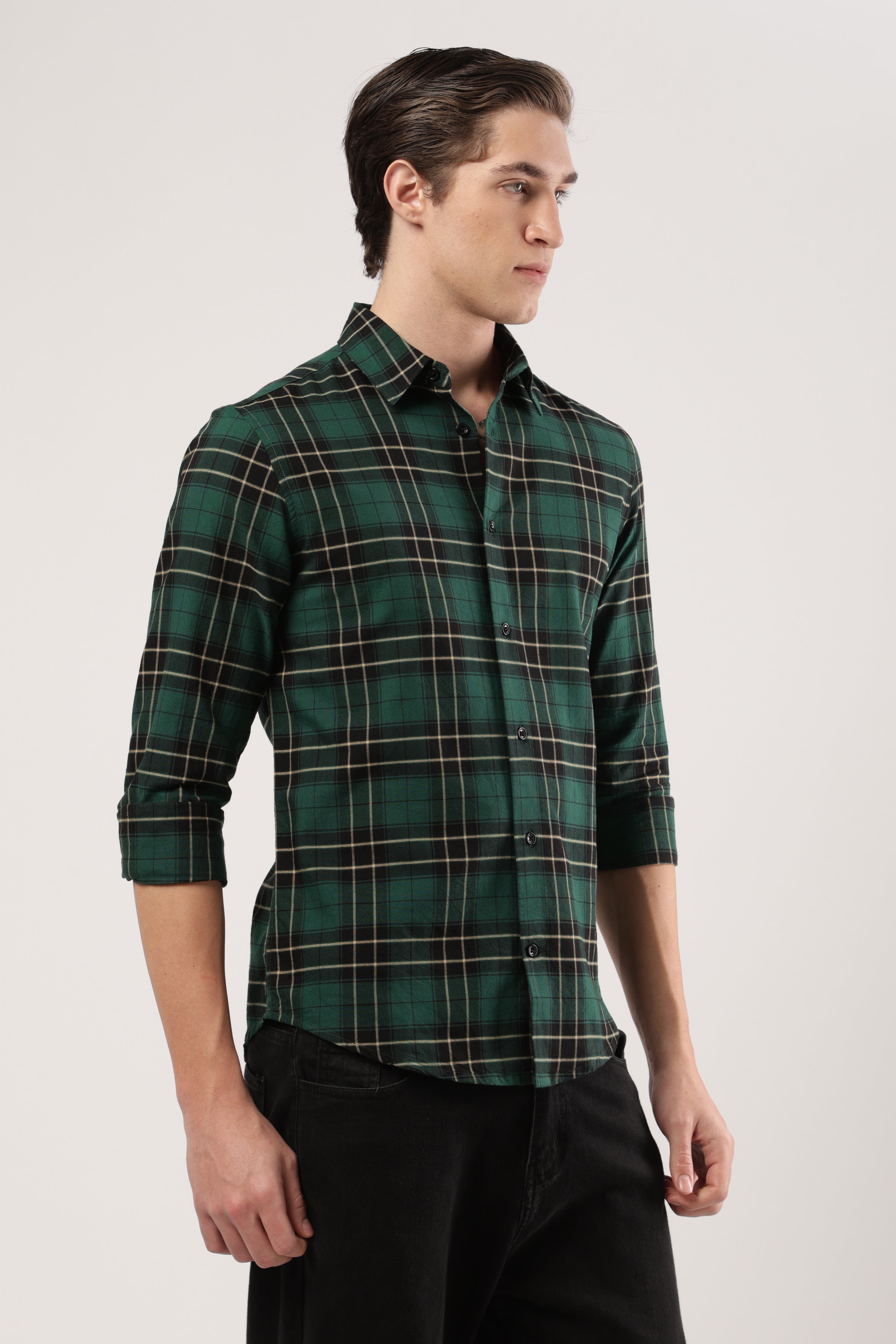 Highland Emerald Check Shirt