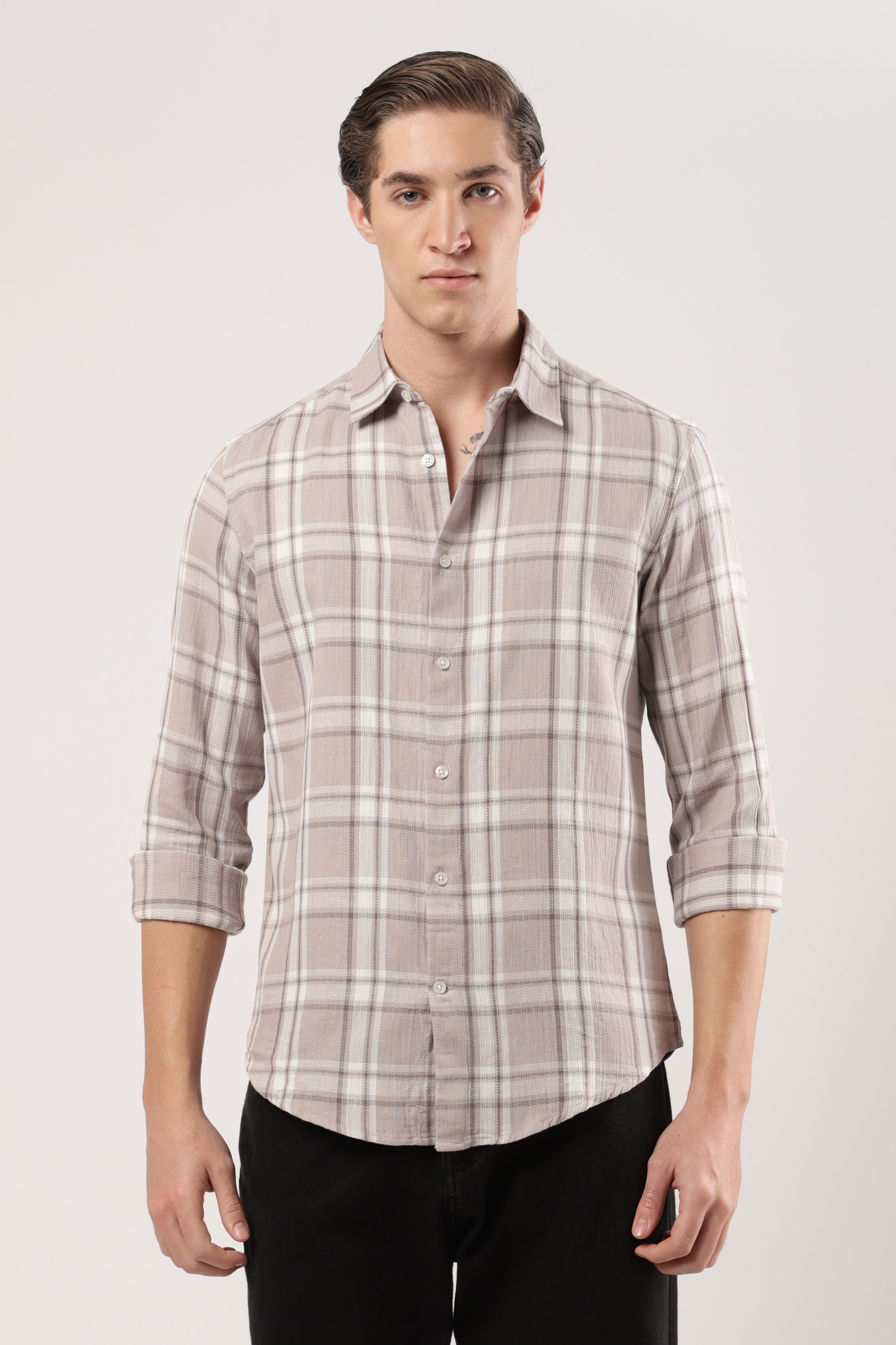 Ashmoor Grid Checks Shirt