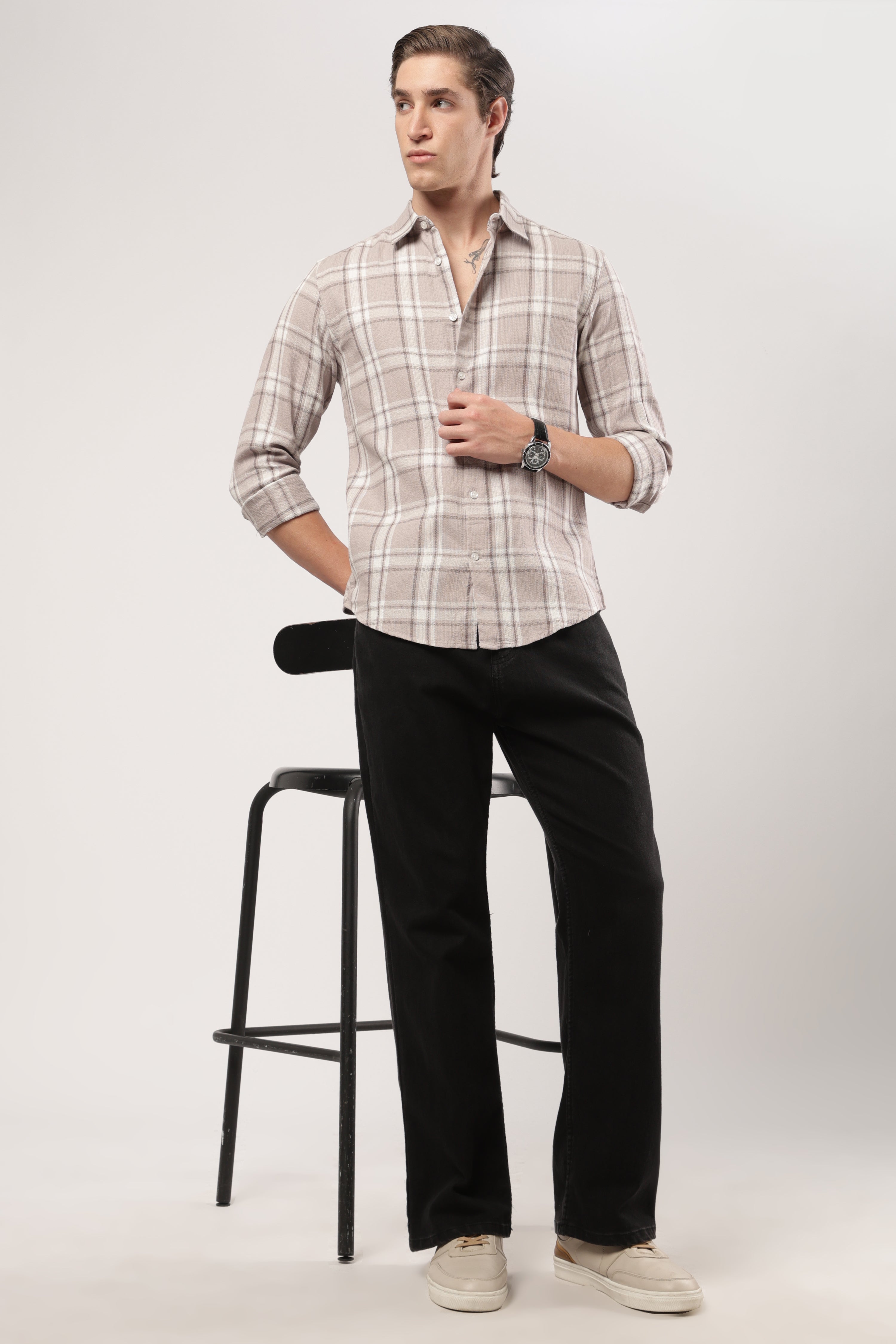 Ashmoor Grid Checks Shirt