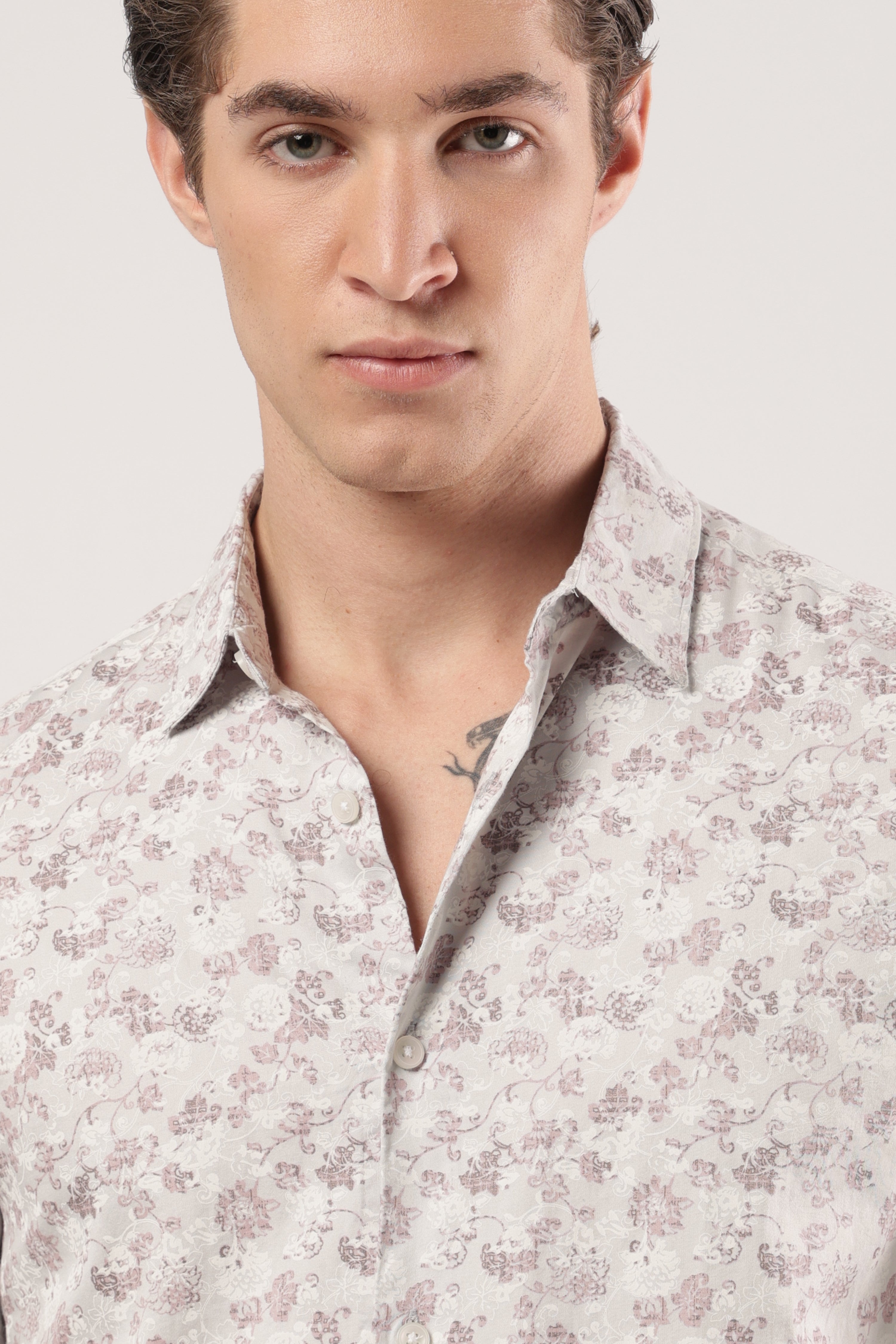 Mauve Mist Botanical Shirt