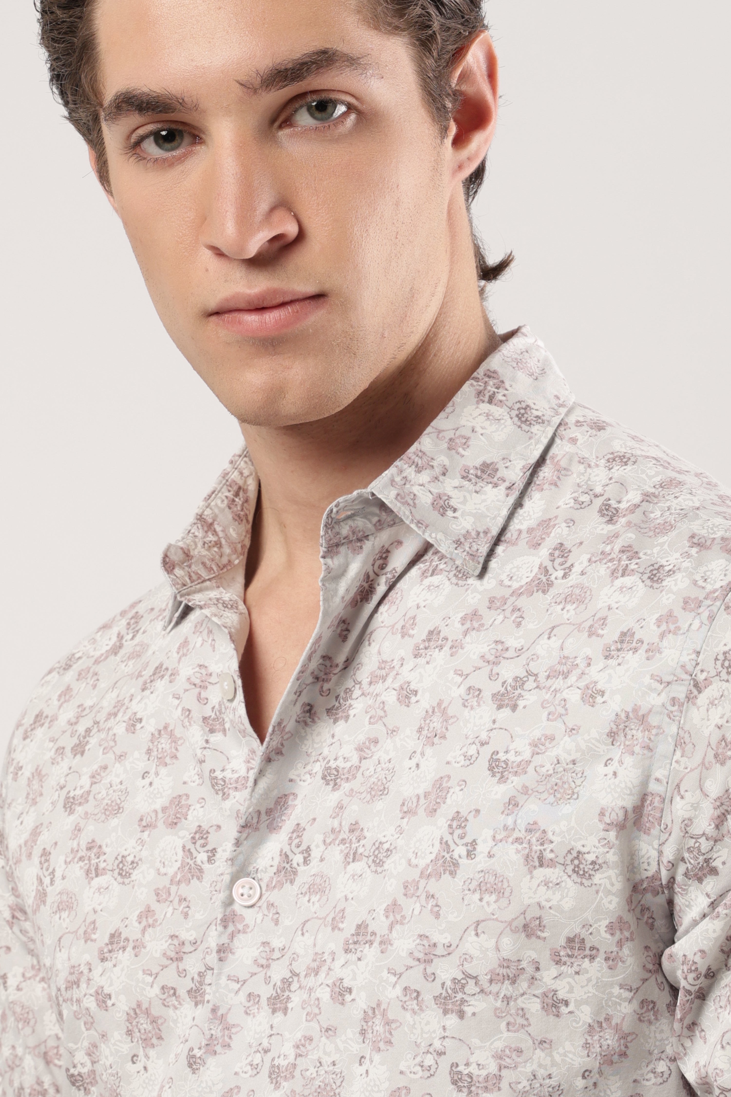 Mauve Mist Botanical Shirt