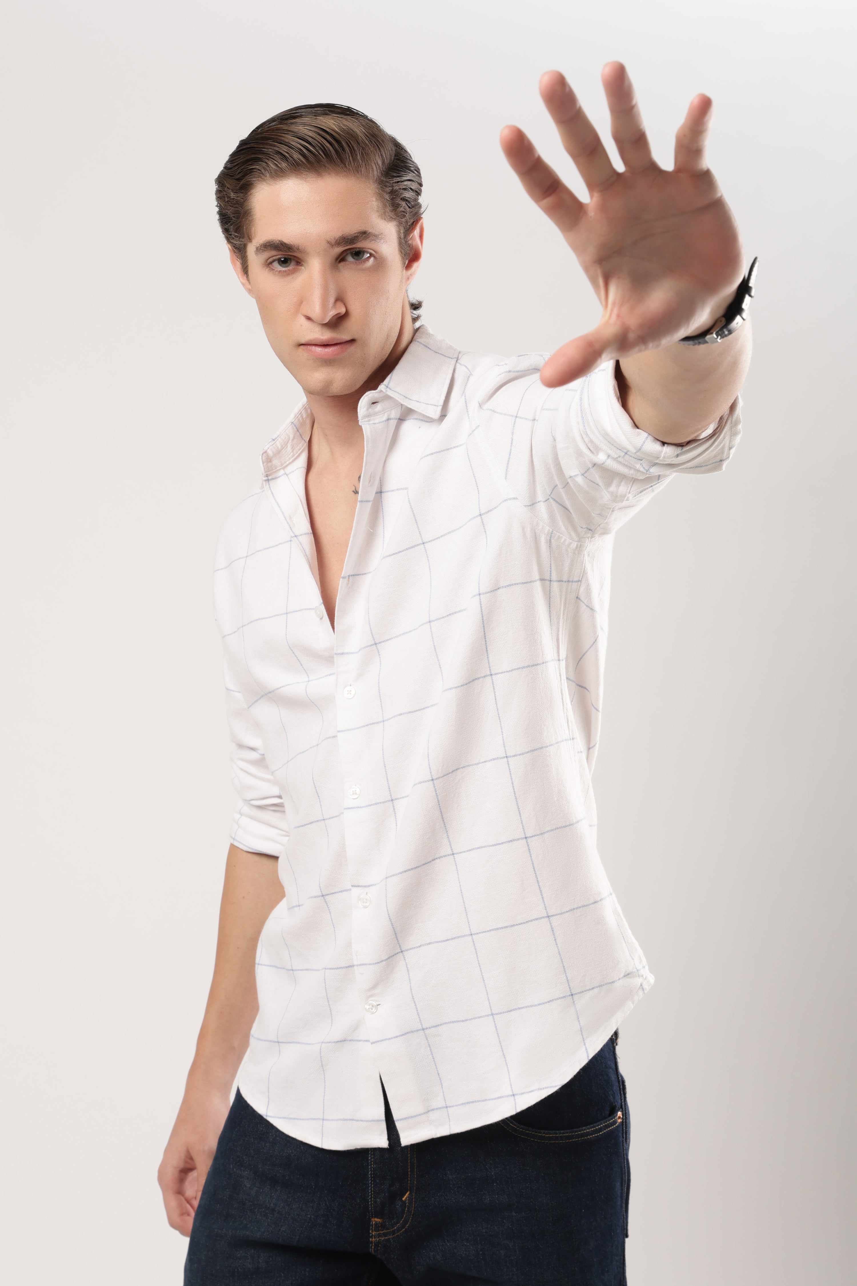 Snowline Blue Checks Shirt