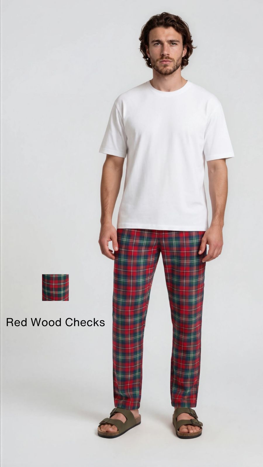 Men's Regular Fit Cotton Pyjamas