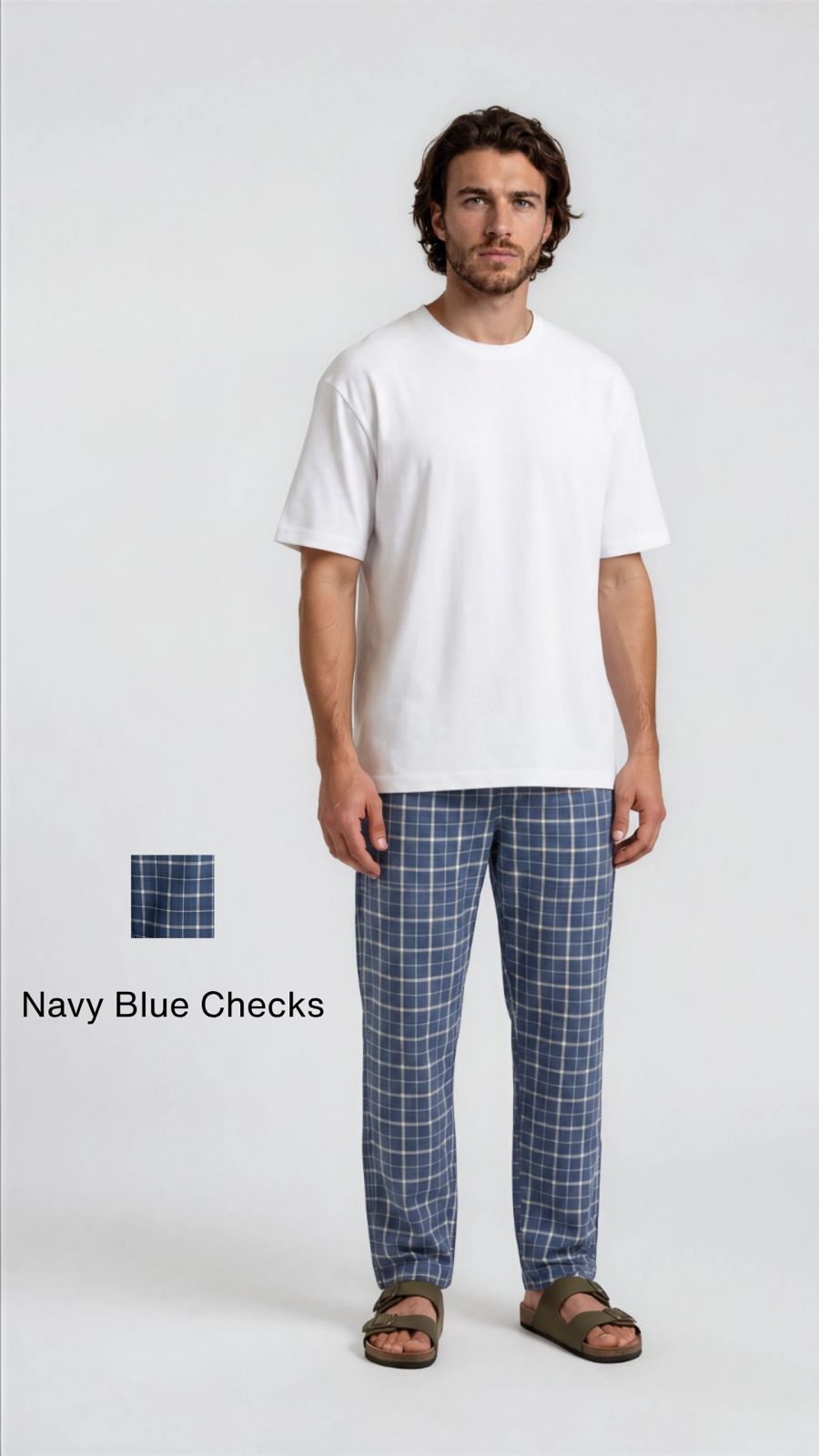 Men's Regular Fit Cotton Pyjamas