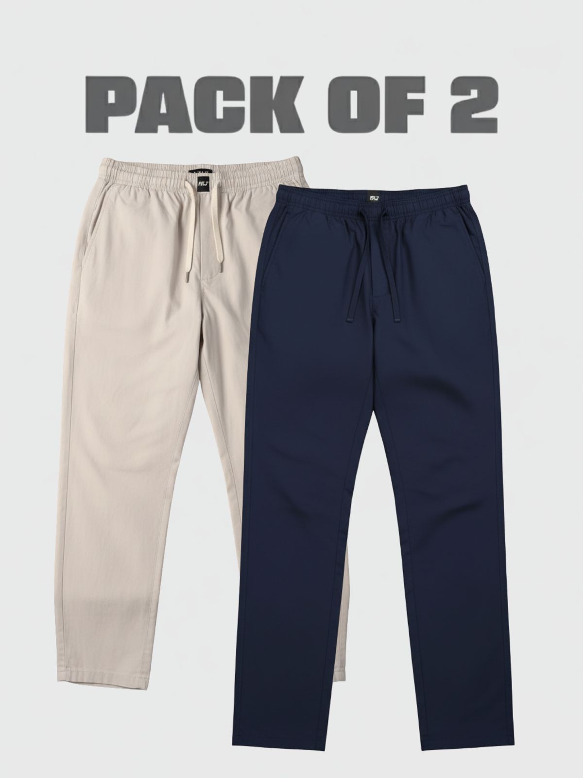 2-Pack Men's Regular Fit Cotton Pyjamas