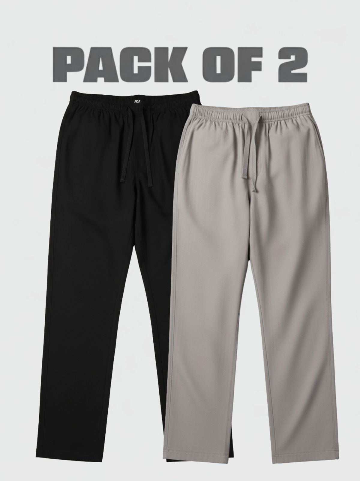 2-Pack Men's Regular Fit Cotton Pyjamas