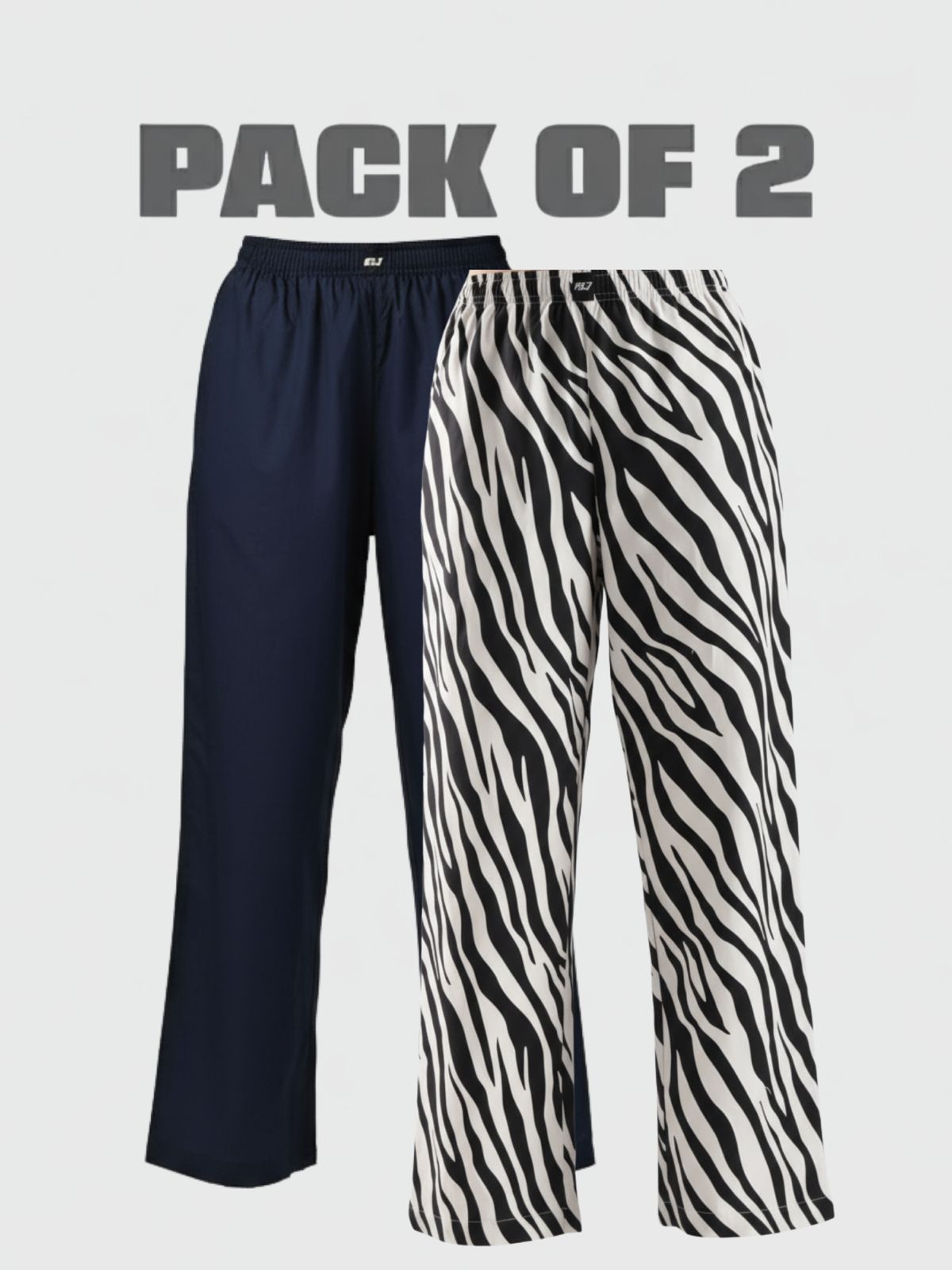 2-Pack Women's Wide Leg Pyjamas