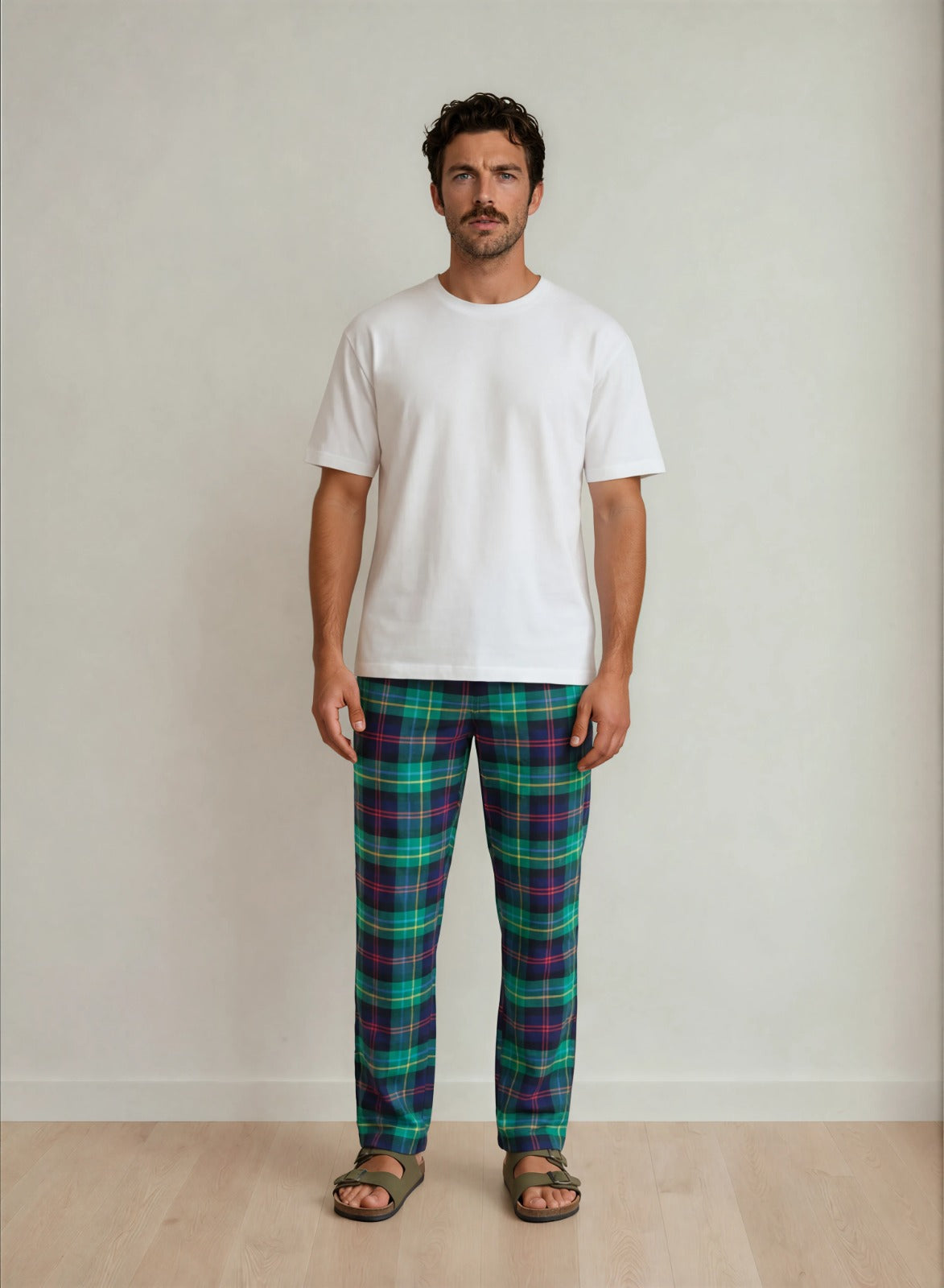 Forest Green Checks Pyjamas