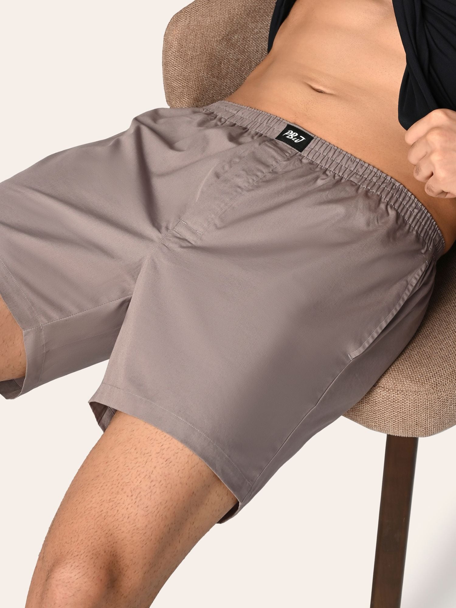 Aero Weave Boxer Shorts Las Grey