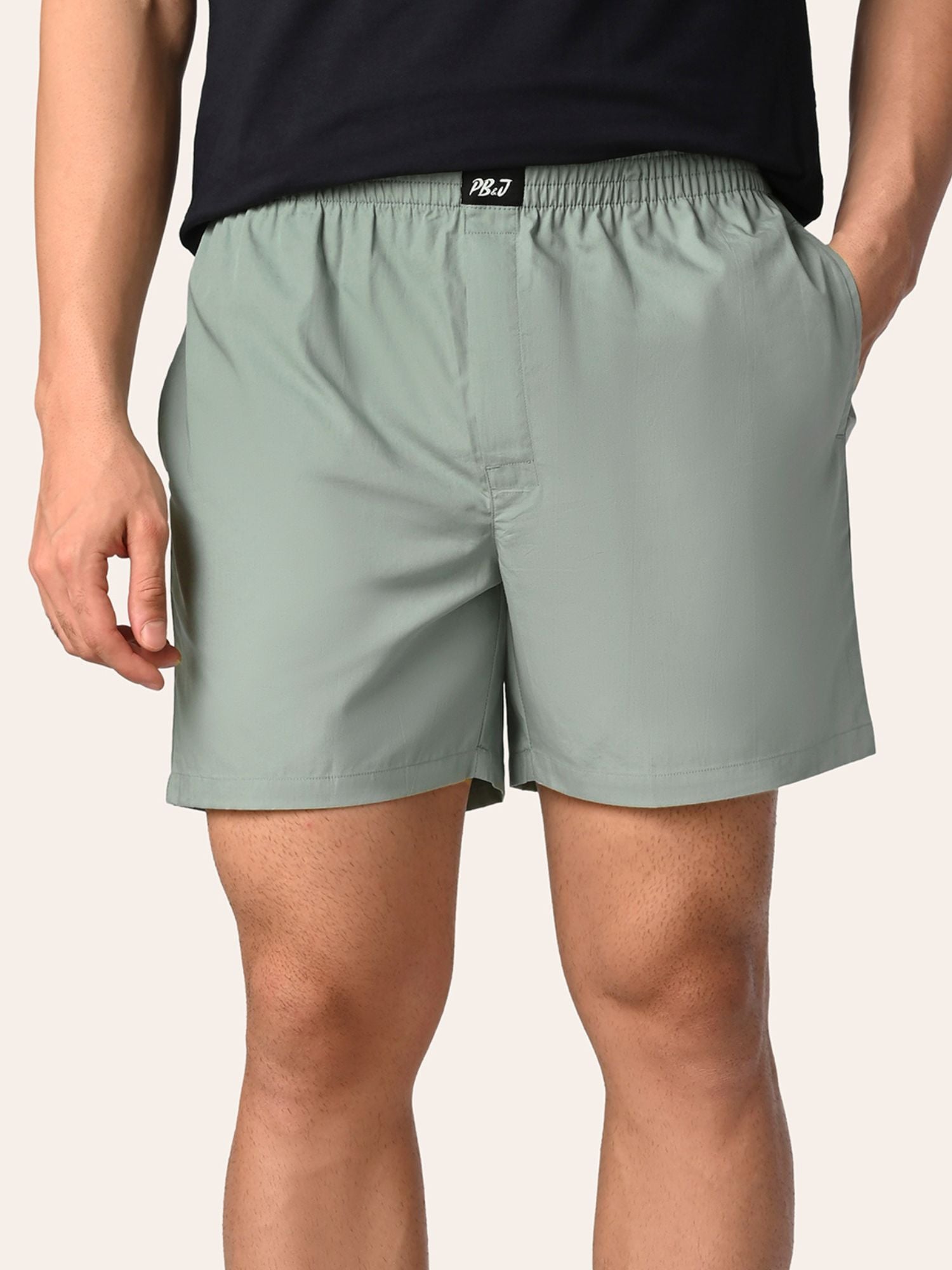 Aero Weave Boxer Shorts Relaxed Green