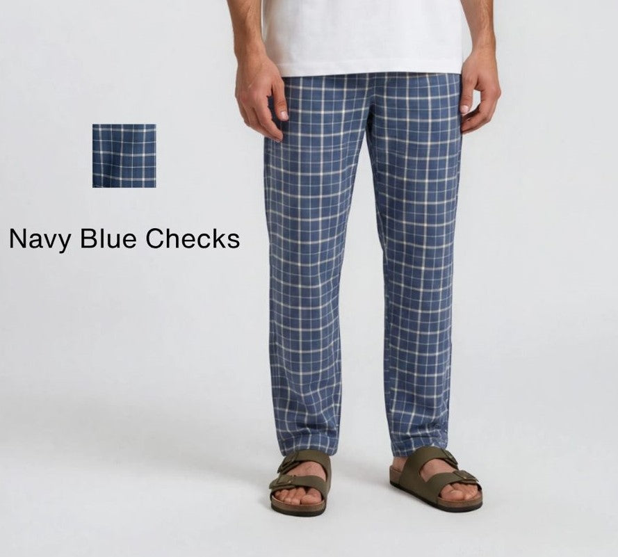 Men's Regular Fit Cotton Pyjamas